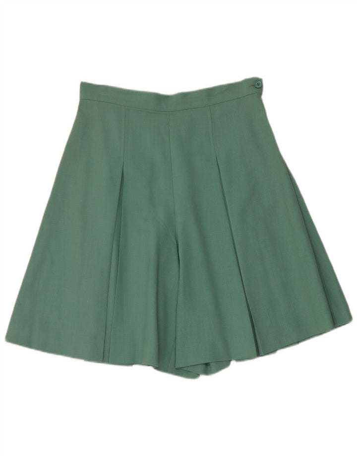 vintage Femmes 1 Bouton 2 Pièces Ensemble UK 12 Moyen W28 Acétate Vert