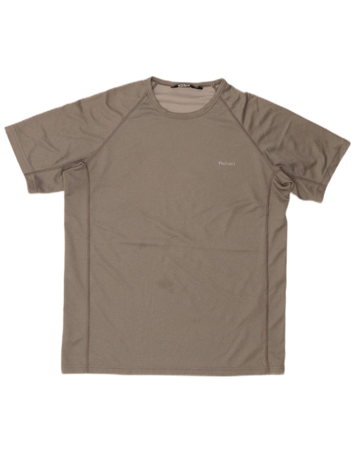 ROHAN T-Shirt Homme Gris Moyen Polyester