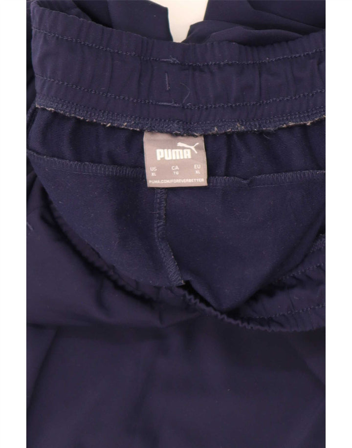 Puma Pantalon de survêtement pour homme XL Bleu marine Polyester