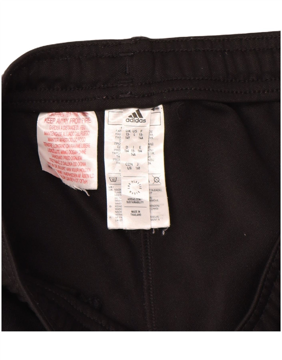 ADIDAS Pantalon de Survêtement Aeroready Garçon 13-14 ans Noir Polyester