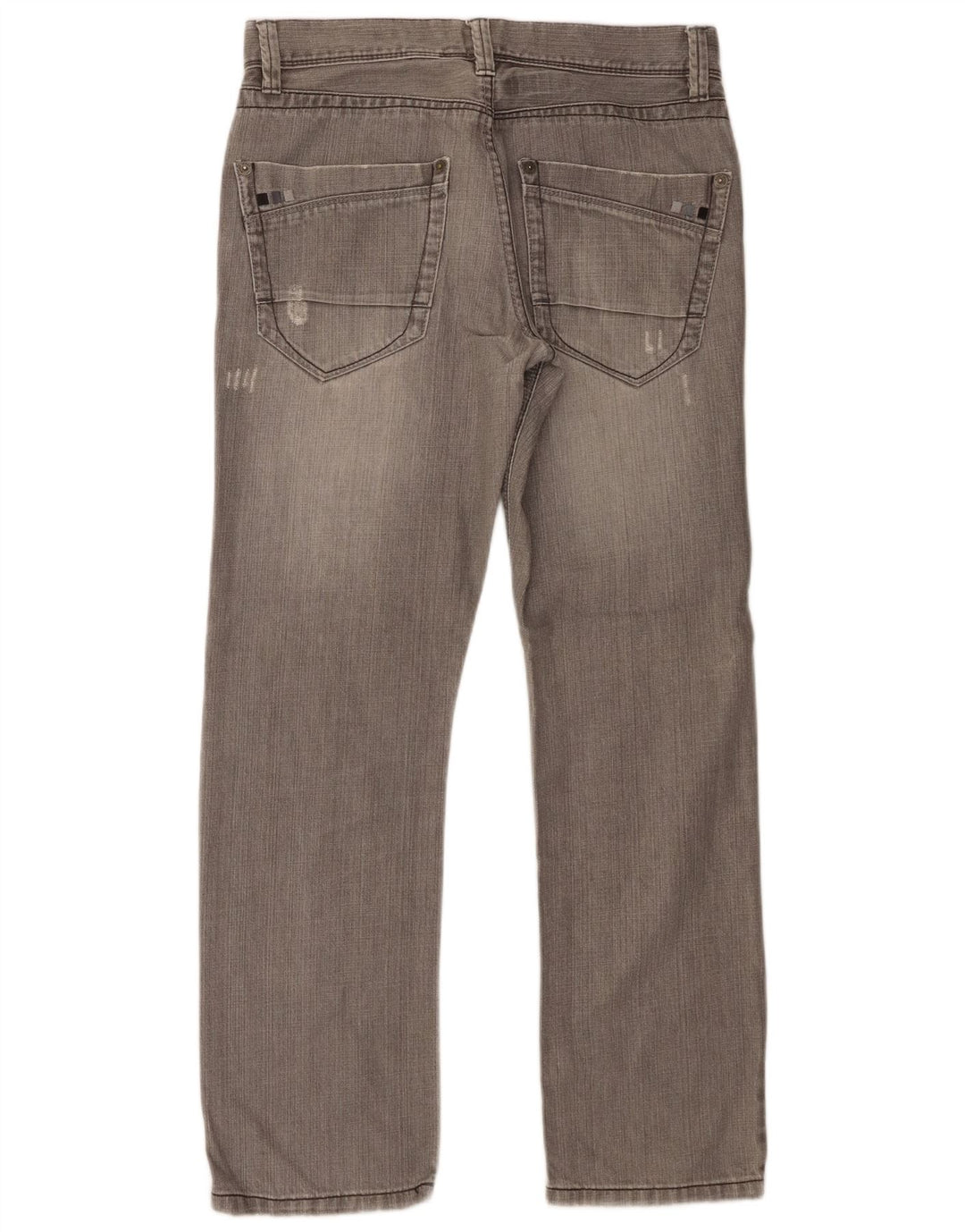 Dkny Jean droit vieilli homme W31 L30 coton gris
