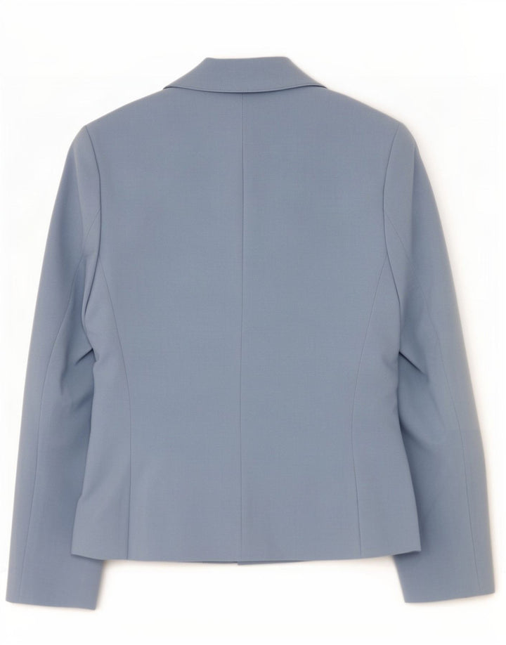 Zara Veste Blazer 5 Boutons Femme EU 36 XS Bleu Polyester