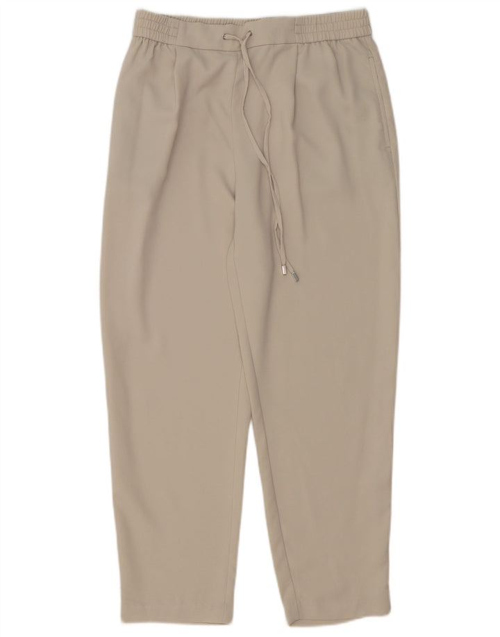 Zara Pantalon décontracté fuselé pour femme Petit W26 L25 Gris Polyester