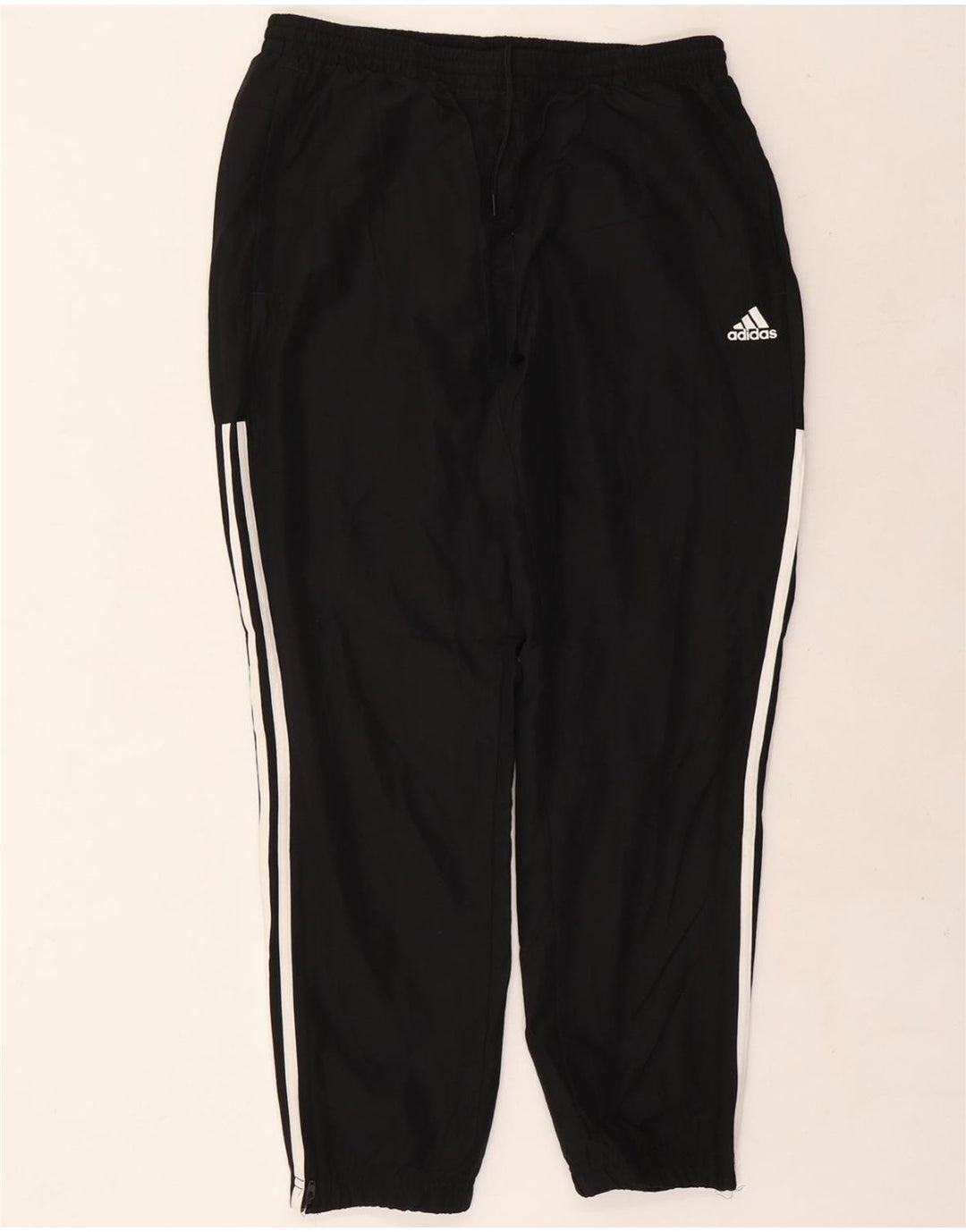 ADIDAS Pantalon de survêtement pour hommes Joggers Large Noir Polyester