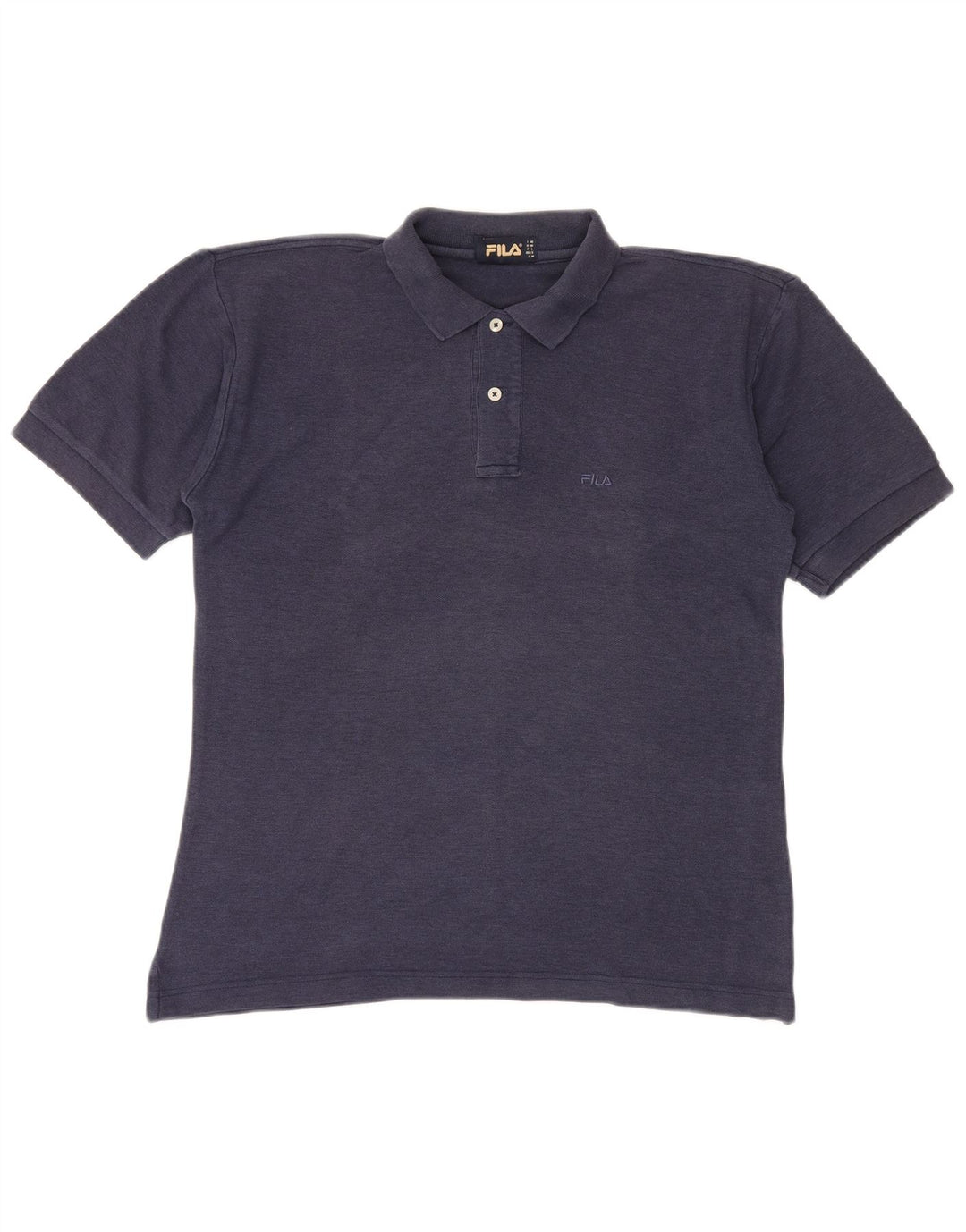 Fila Polo Homme IT 46 Petit Bleu Marine Coton