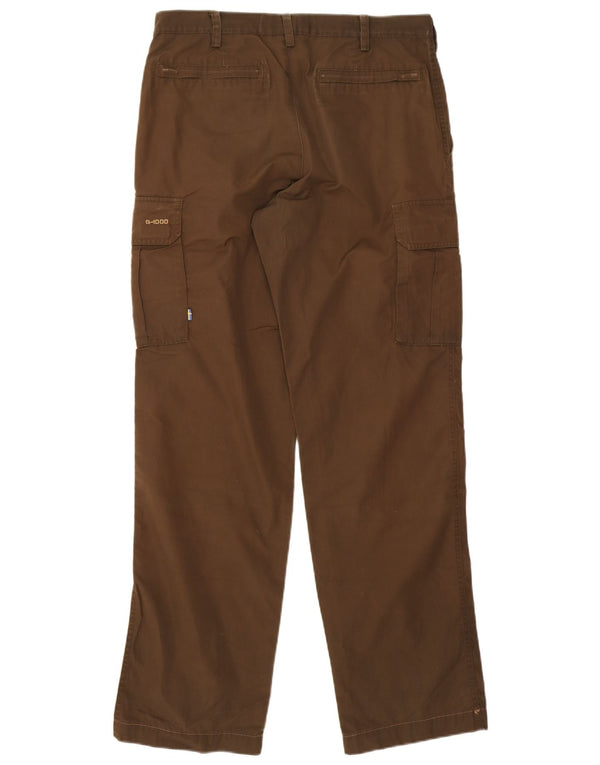 Fjall Raven Pantalon cargo droit pour homme IT 50 Large W32 L33 Beige