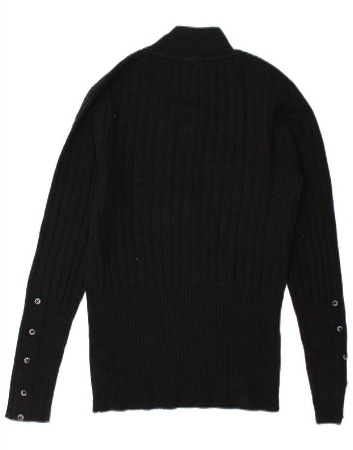 Marks & Spencer Pull col roulé pour femme UK 8 Small Noir