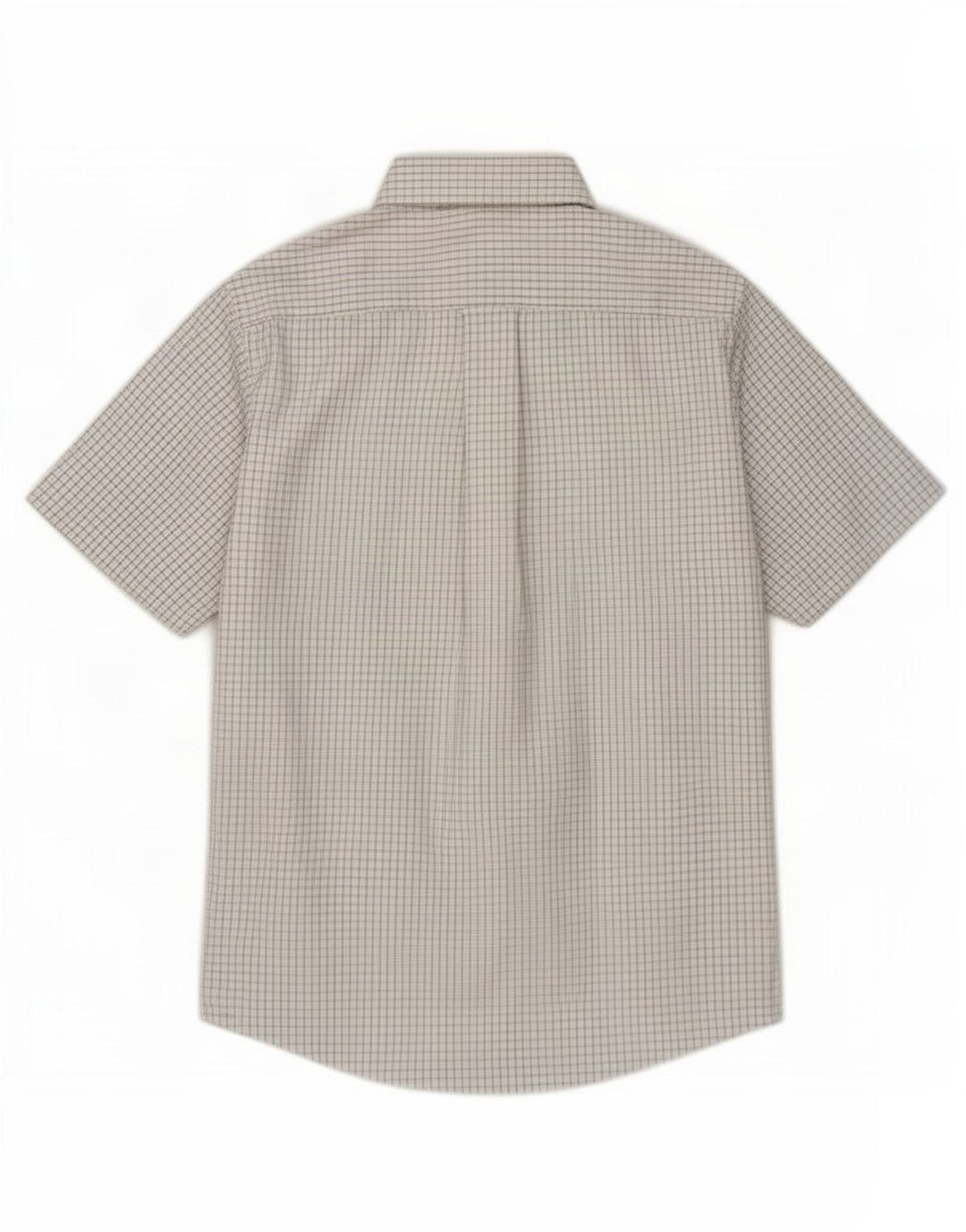 Orvis Chemise à manches courtes pour homme en coton vichy blanc moyen