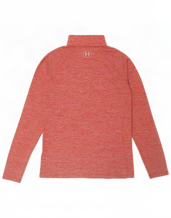 Under Armour Haut de survêtement Heat Gear pour femme UK 12 Rouge moyen