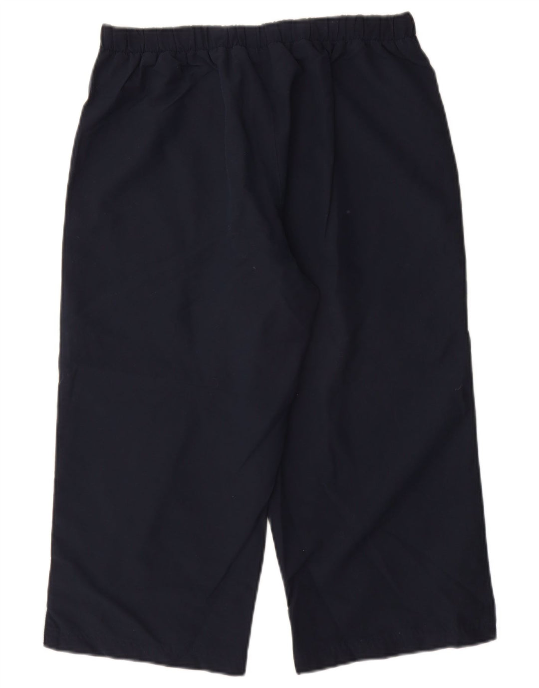 Reebok Pantalon de Survêtement Capri Femme UK 14 Large Bleu Marine Polyester