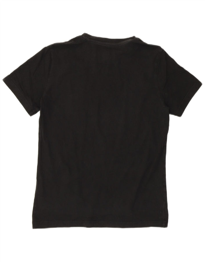 Puma T-Shirt Graphique Homme Petit Noir Rayé Coton