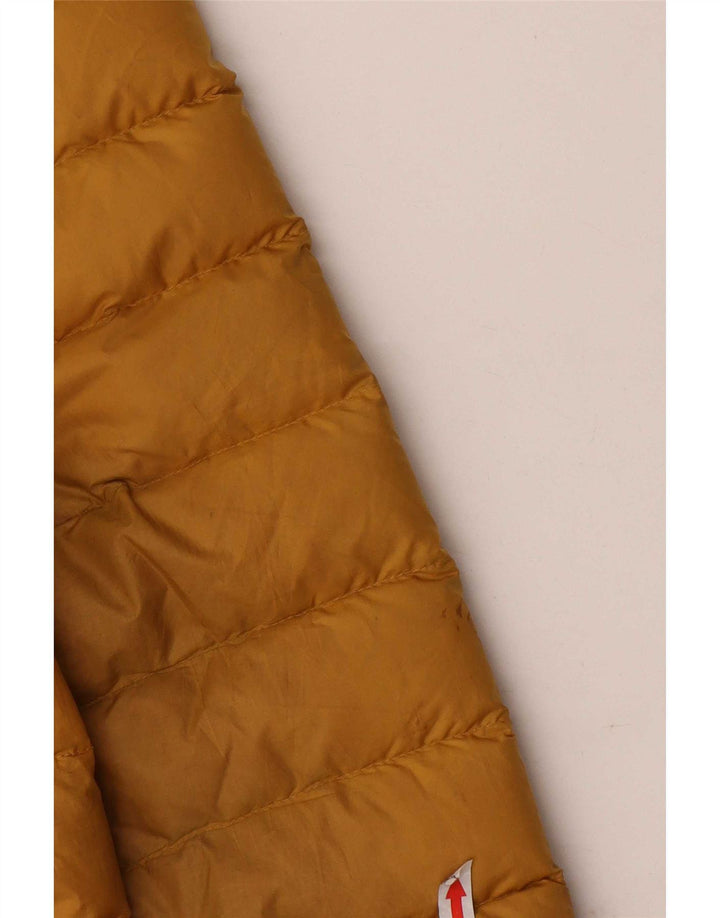 Patagonia Veste rembourrée à capuche pour hommes UK 38 Polyester jaune moyen