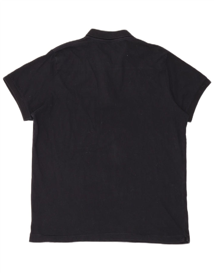 French Connection Polo Homme 2XL Bleu Marine Coton