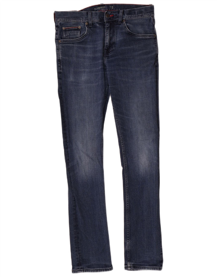 Tommy Hilfiger Jean Slim Bleecker Femme W30 L32 Bleu Coton