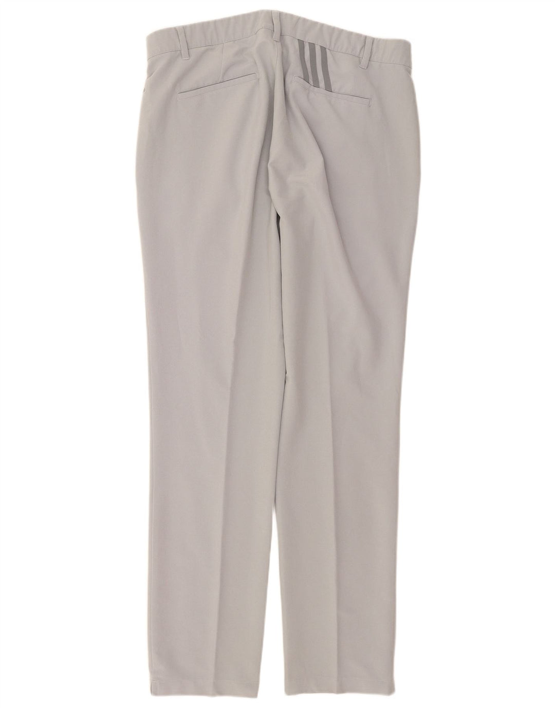 Adidas Pantalon Chino Droit Homme W36 L34 Gris Polyester