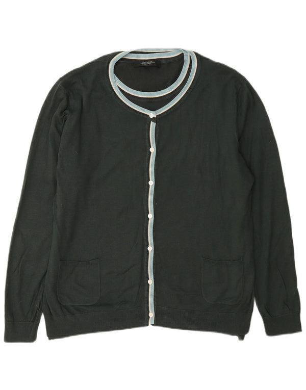 Max Mara Pull cardigan week-end pour femme UK 16 Large Vert