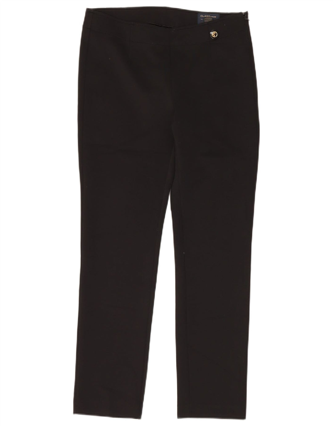 ROBERTO CAVALLI Pantalon décontracté classe pour femme IT 44 Medium W32 L30 Noir