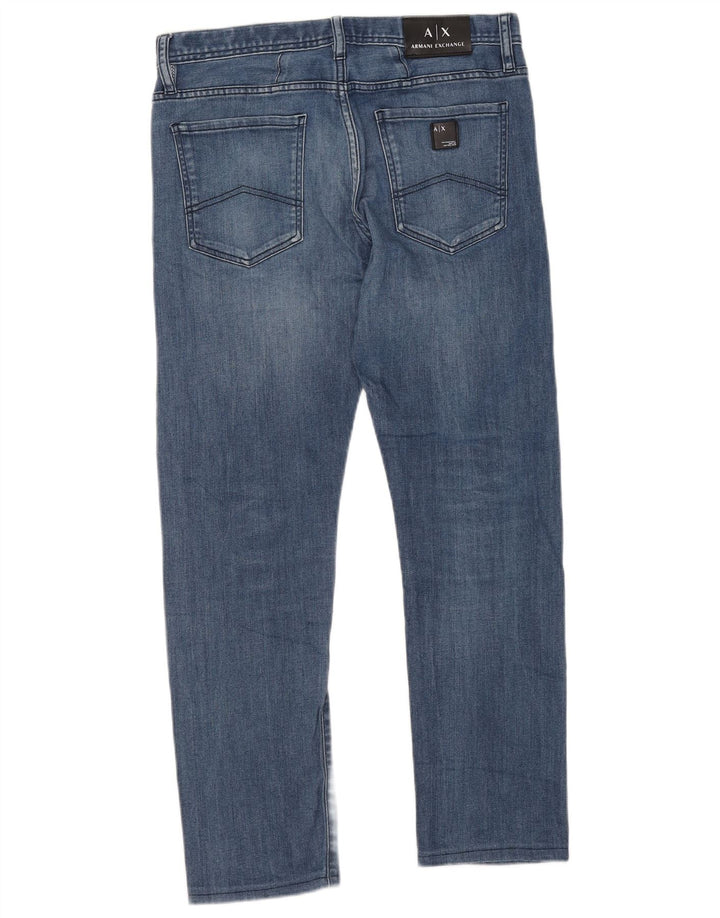 ARMANI EXCHANGE Jean Slim W31 L28 Bleu Coton Homme