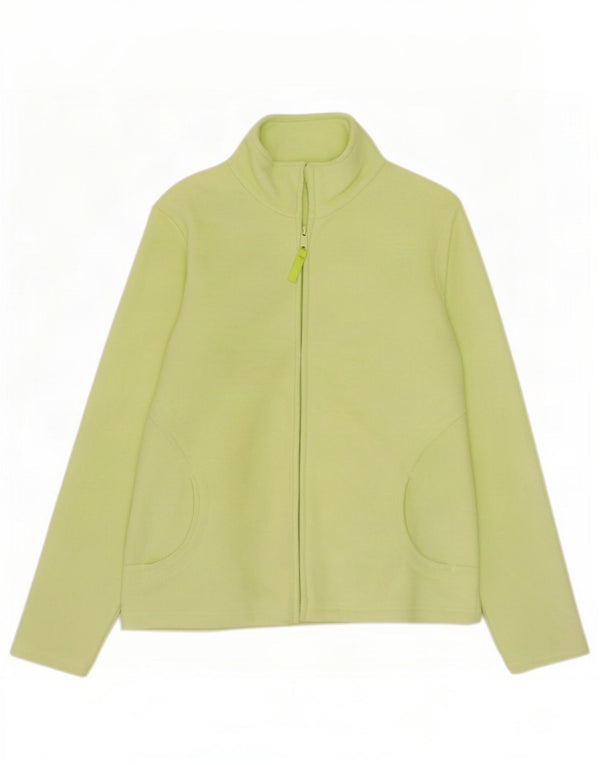 Marks & Spencer Veste polaire pour femme UK 12 Polyester vert moyen