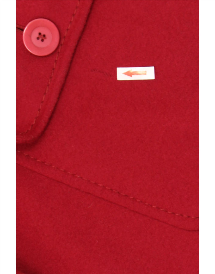 vintage Femme Overcoat Overcoat IT 53 2XL Laine Rouge