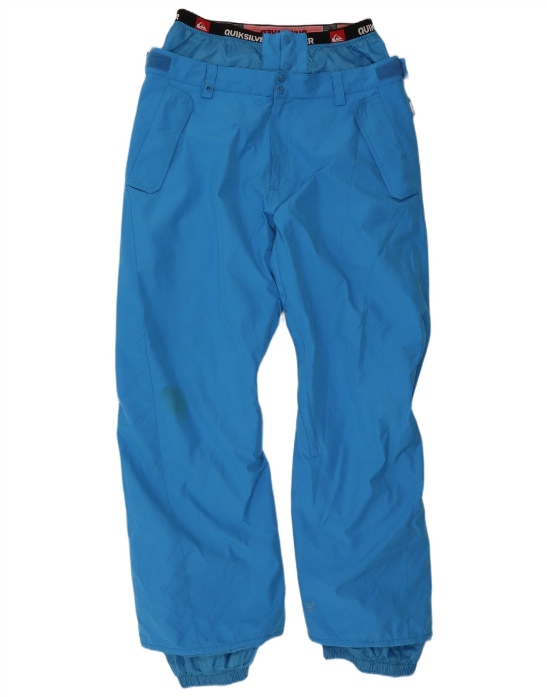 Quiksilver Pantalon de Ski Graphique Homme XL Bleu Polyester