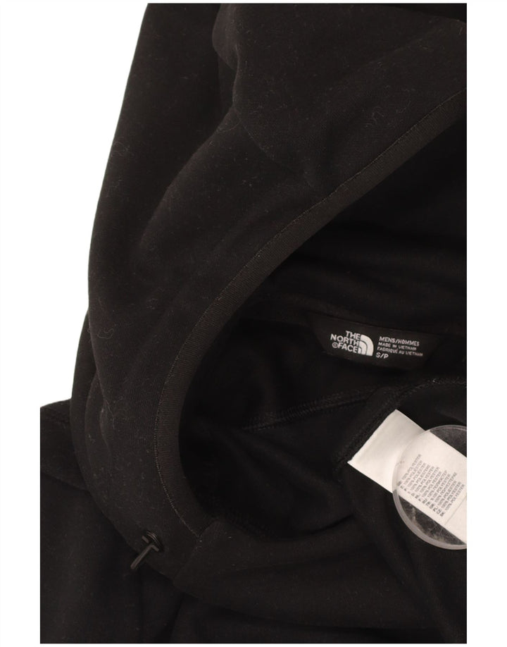 THE NORTH FACE Mens Hoodie Jumper Small Black Polyester