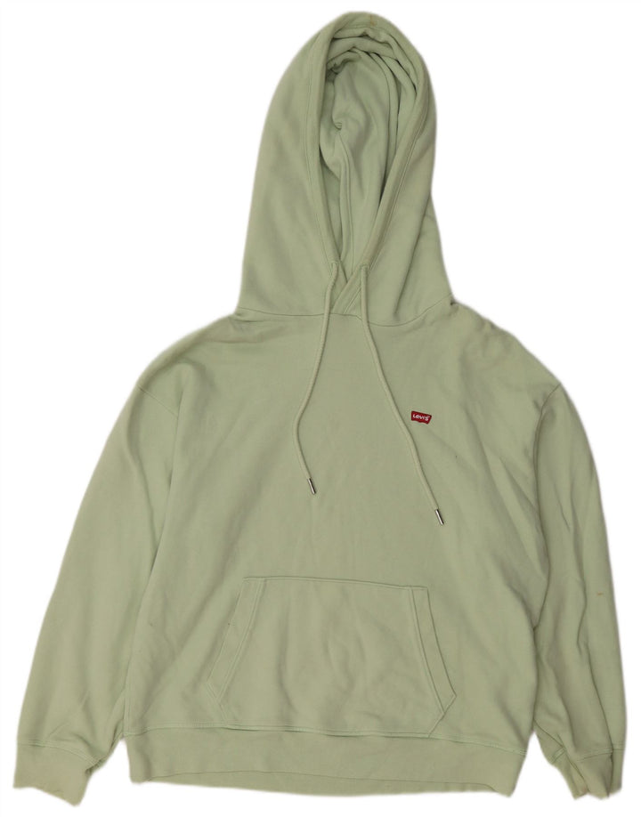 Levi's Pull à capuche pour femme UK 44 Vert moyen Coton