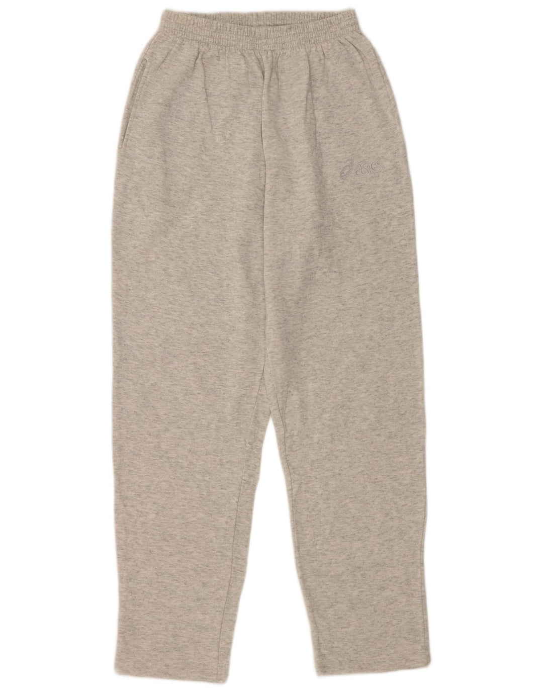 ASICS Pantalon de survêtement pour femme UK 12 Coton moucheté gris moyen