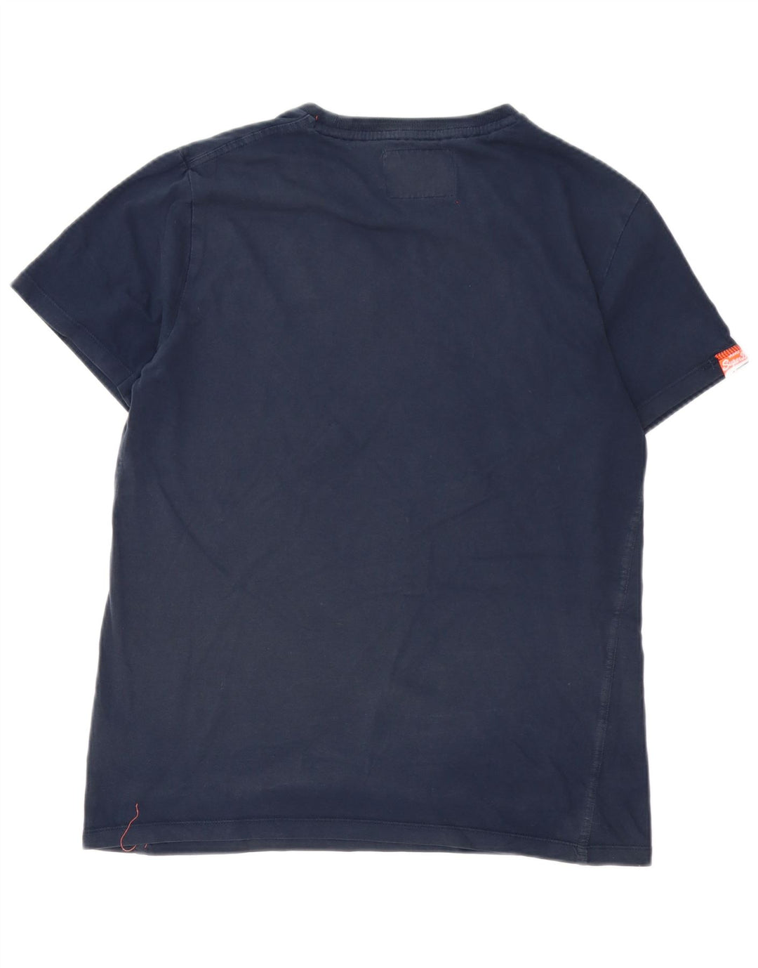 Superdry T-Shirt Homme Top Large Bleu Marine Coton