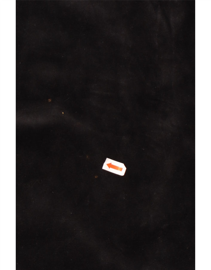 L.L.BEAN Jupe trapèze en velours pour femme Medium W28 Noir Coton