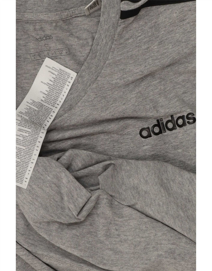 Adidas T-Shirt Homme Haut Petit Gris Coton