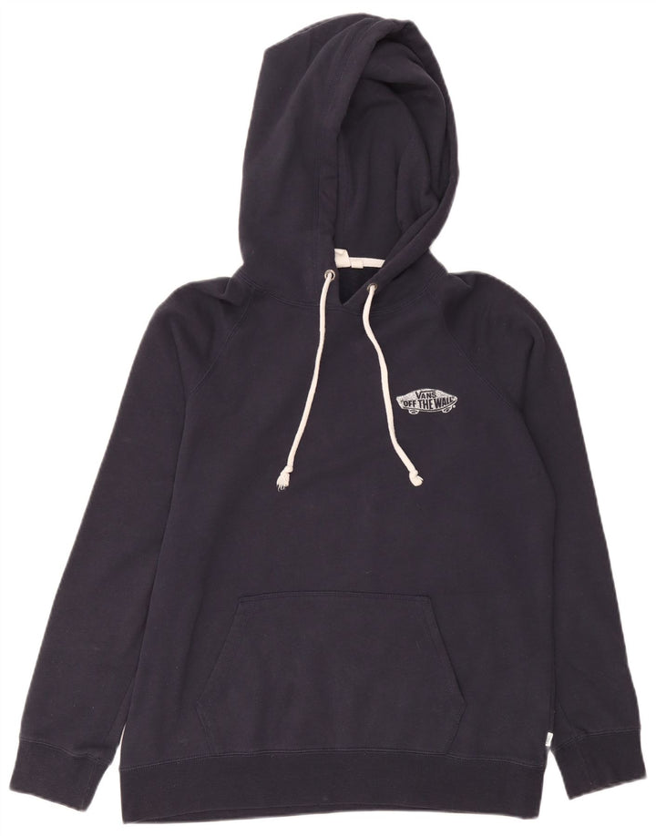 Vans Pull à capuche graphique en coton bleu marine moyen pour homme