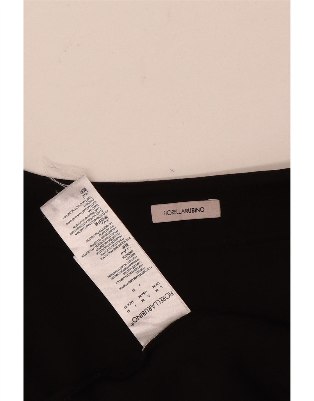 Fiorella Rubino Veste blazer ouverte surdimensionnée pour femme UK 14 Noir moyen