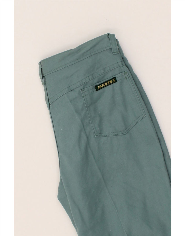 CARRERA Womens Bootcut Casual Trousers IT 42 Medium W26 L32 Blue Cotton Vintage Carrera and Second-Hand Carrera from Messina Hembry 