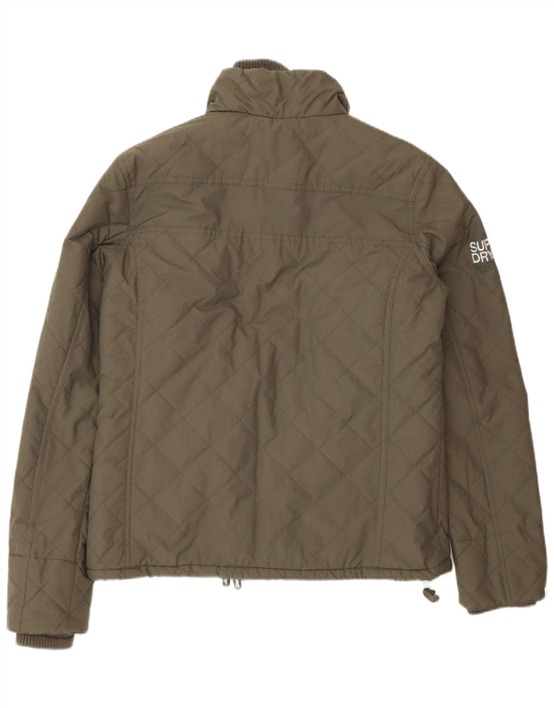 Superdry Veste coupe-vent Windcheater pour femme UK 14 Medium Khaki Nylon