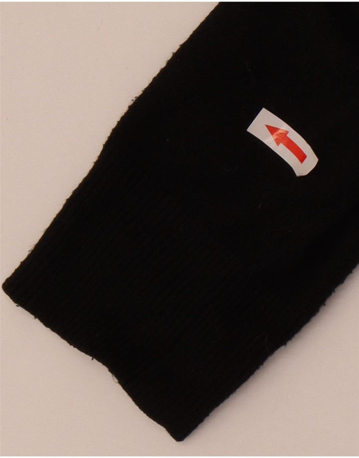 Marks & Spencer Pull col roulé pour homme Petit Noir Polyester