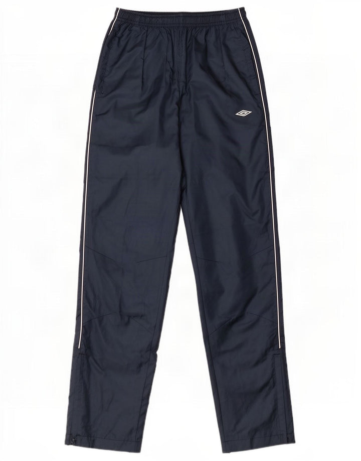 Umbro Pantalon imperméable graphique garçon 13-14 ans XL bleu marine Polyester