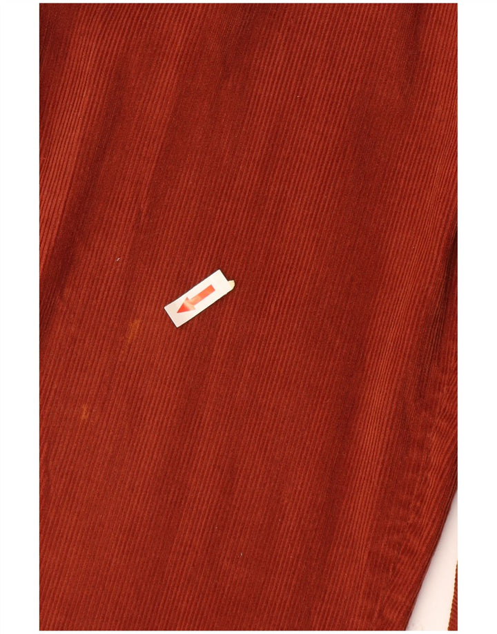 Bailo Pantalon en velours côtelé pour homme W34 L32 Orange Coton