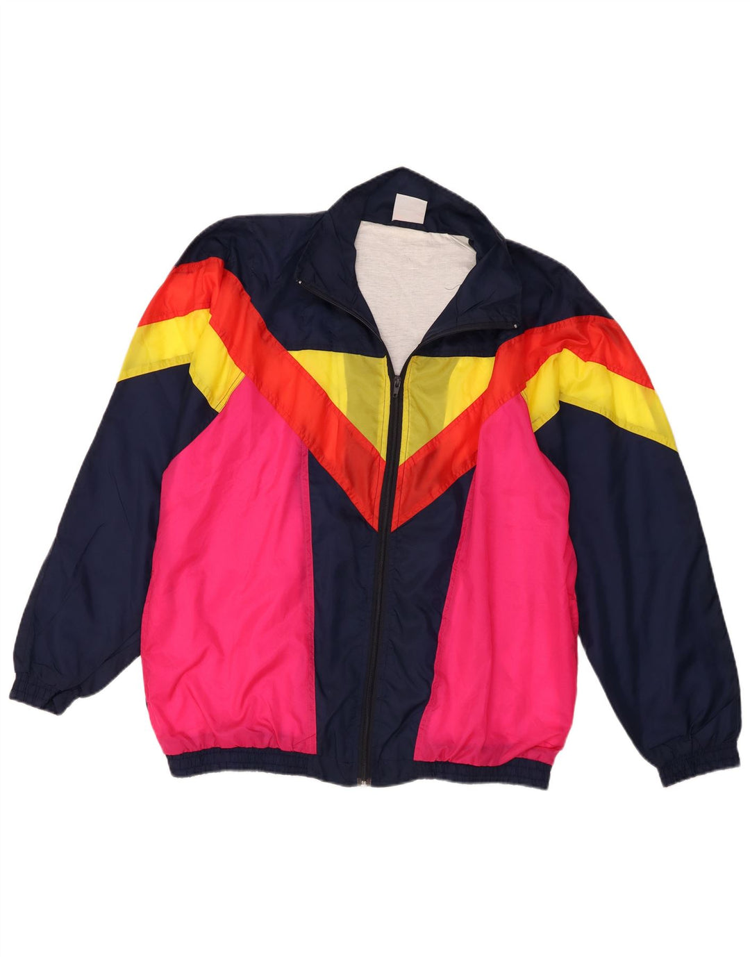 L'Equipe Veste de Survêtement XL Bleu Marine Colourblock Polyamide Homme