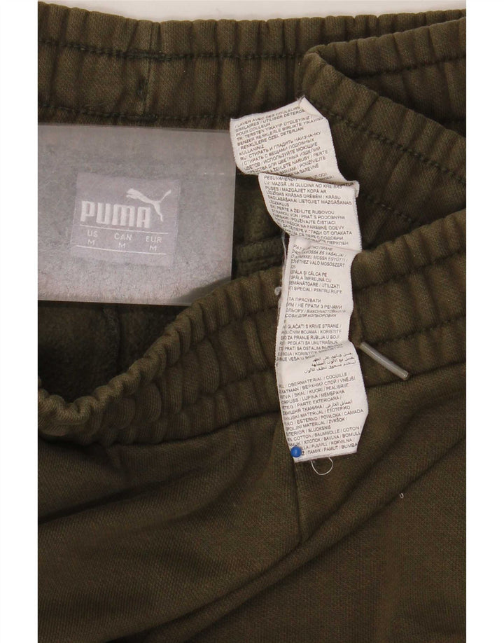 Puma Pantalon de Survêtement Joggers Homme Kaki Moyen Coton