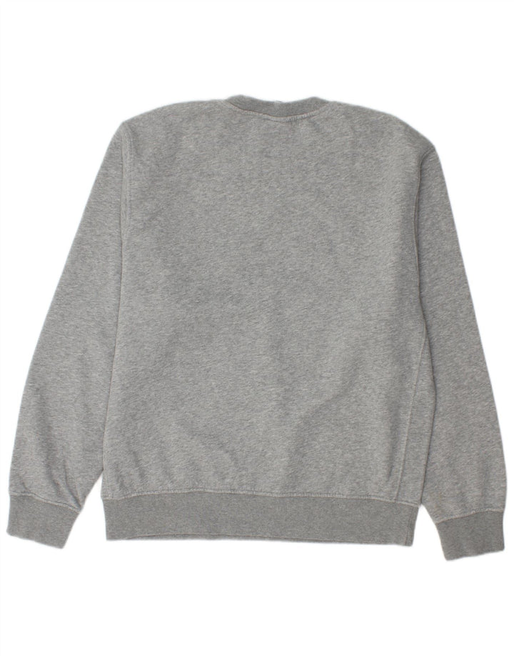 NIKE Sweat-shirt coupe ample pour homme, petit, gris, coton