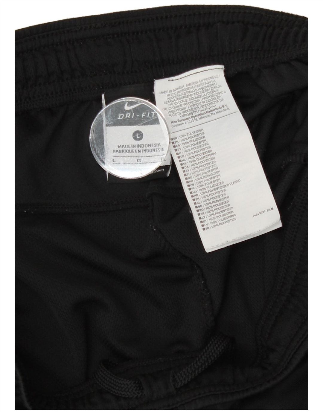 Nike Garçons Dri Fit Sport Short 12-13 ans Grand Noir Polyester