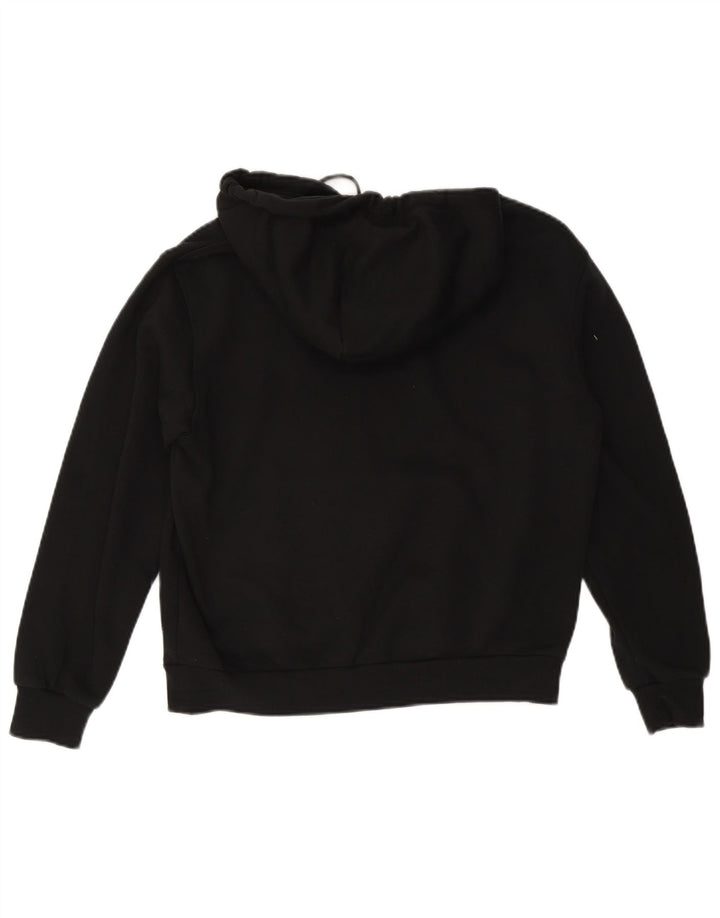 CONVERSE Pull à capuche pour femme UK 44 en coton noir moyen