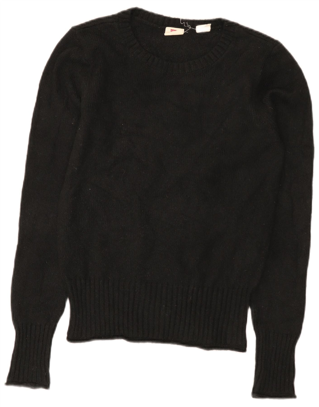Levi's Pull Col Bateau Femme UK 10 Petit Noir Polyamide