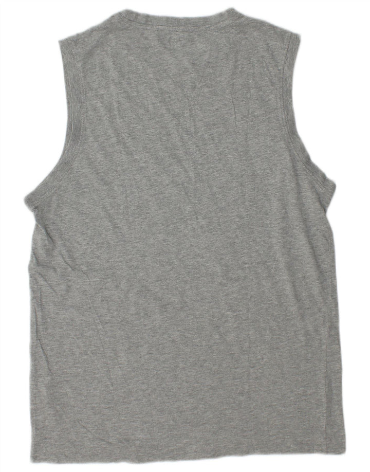 Kappa Débardeur Homme XL Gris Moucheté Coton