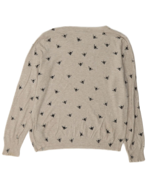 Marks & Spencer Pull col bateau pour femme UK 16 Large Beige
