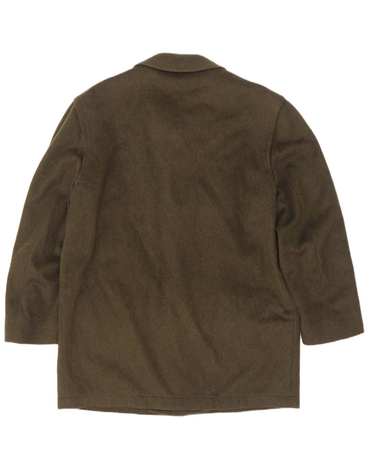 Steinbock Pardessus Homme IT 48 Laine Kaki Moyen