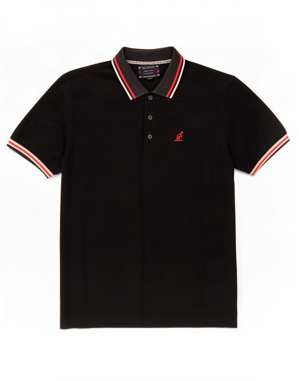 AUSTRALIAN L'ALPINA Polo Homme IT 56 XL Bleu Marine Rayé