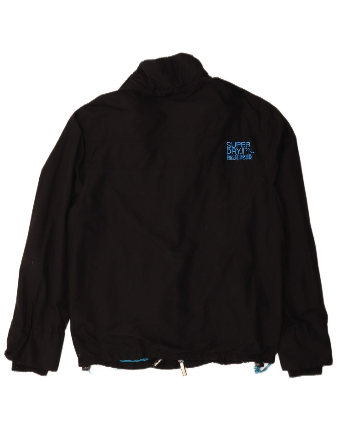 Superdry Veste coupe-vent graphique pour homme UK 44 2XL Noir Nylon