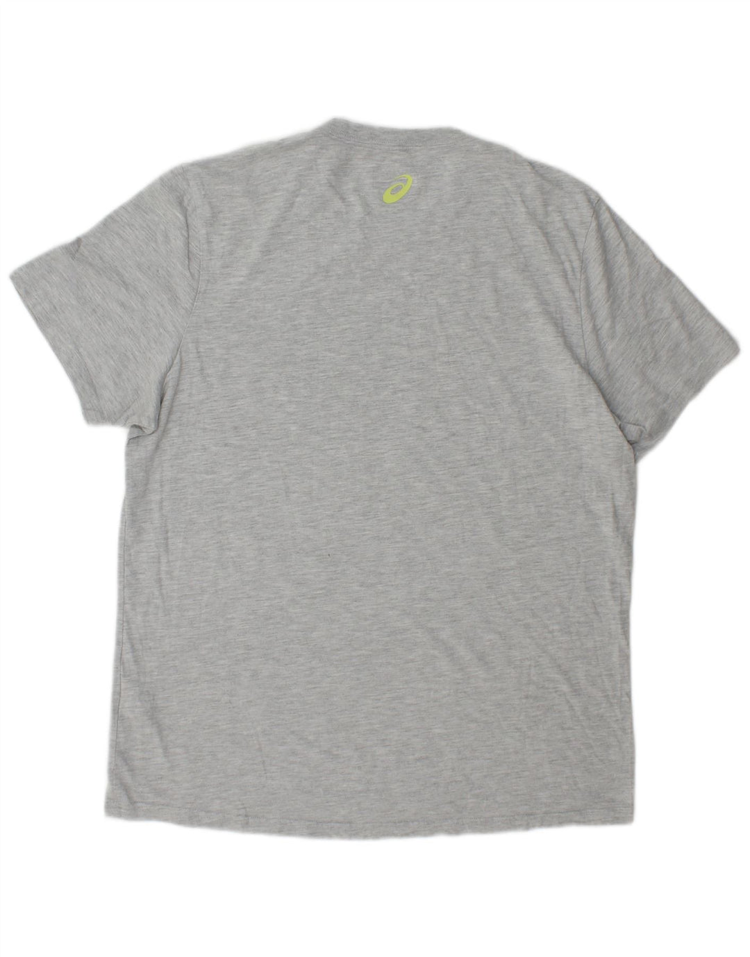 Asics T-Shirt Graphique Homme Grand Gris Coton